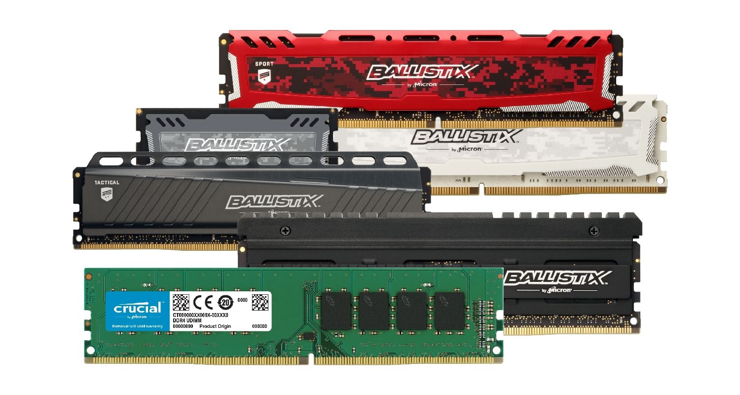 Memoria Crucial (RAM) para juego.